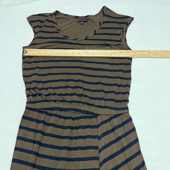 Theory Striped Wrap Dress Size P - Picture 7 of 8
